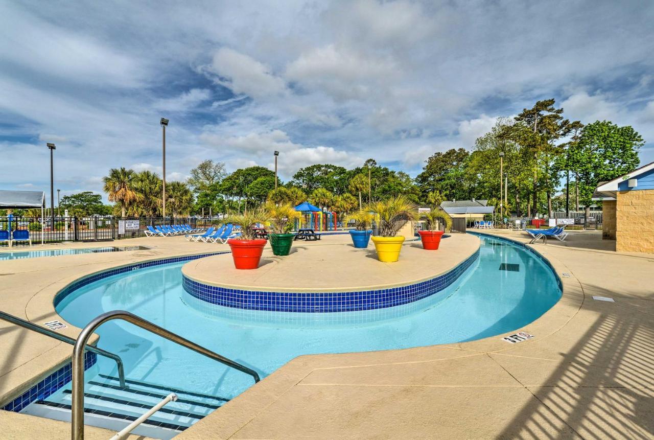 Renovated Oceanfront Resort Condo With Balcony Myrtle Beach Bagian luar foto