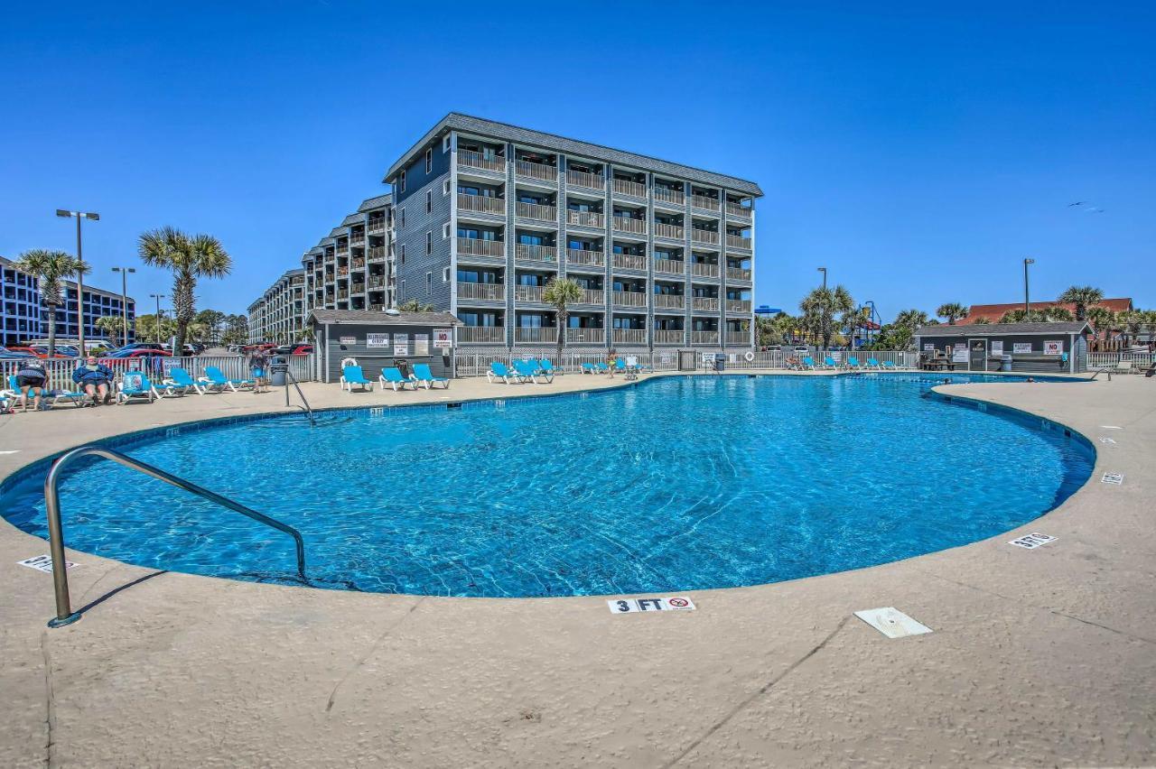 Renovated Oceanfront Resort Condo With Balcony Myrtle Beach Bagian luar foto