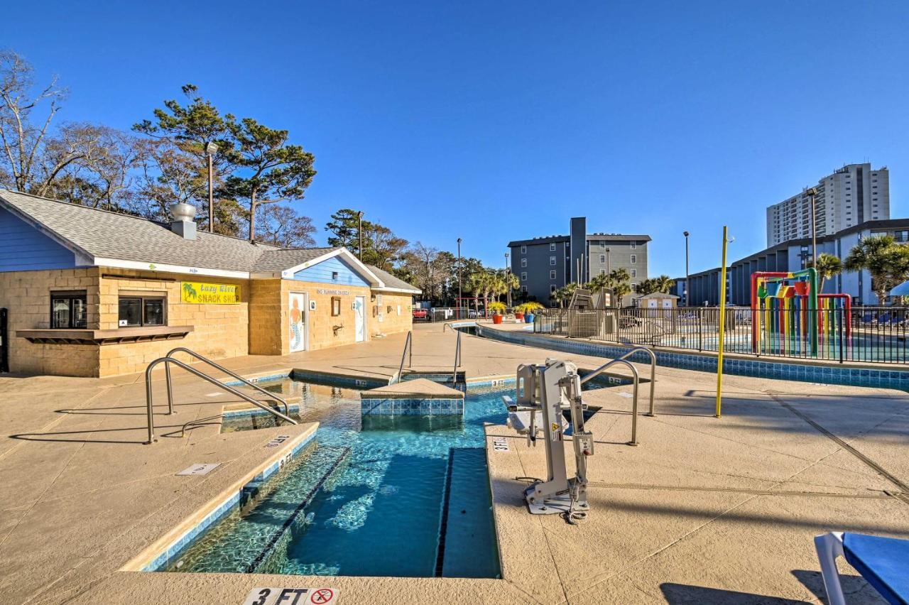 Renovated Oceanfront Resort Condo With Balcony Myrtle Beach Bagian luar foto