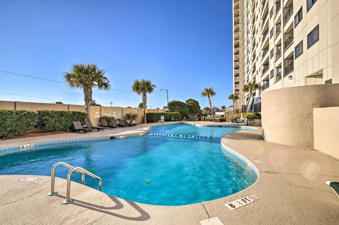 Renovated Oceanfront Resort Condo With Balcony Myrtle Beach Bagian luar foto