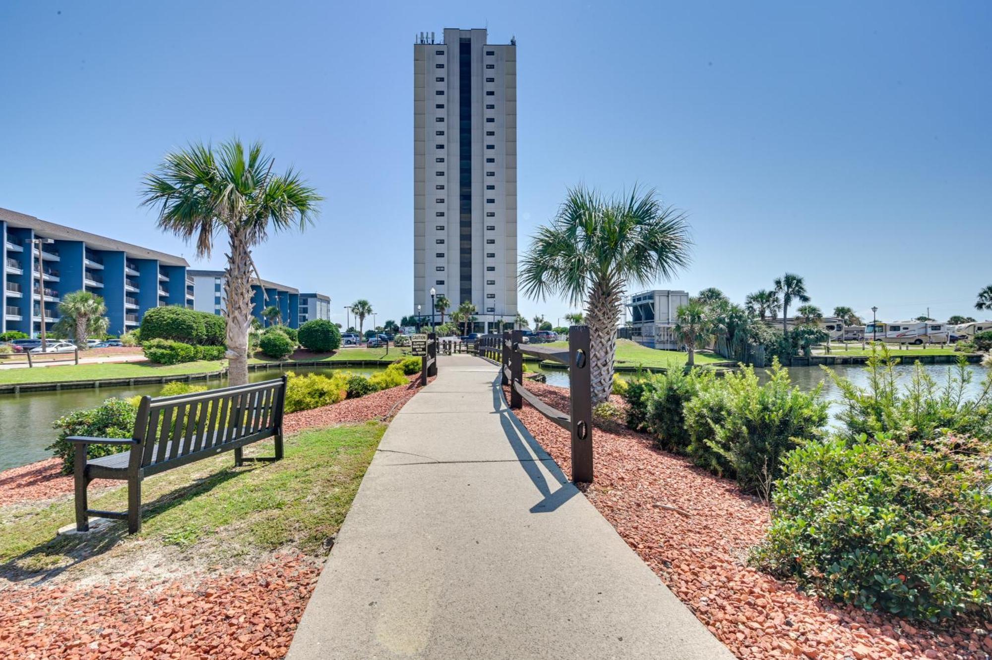 Renovated Oceanfront Resort Condo With Balcony Myrtle Beach Bagian luar foto