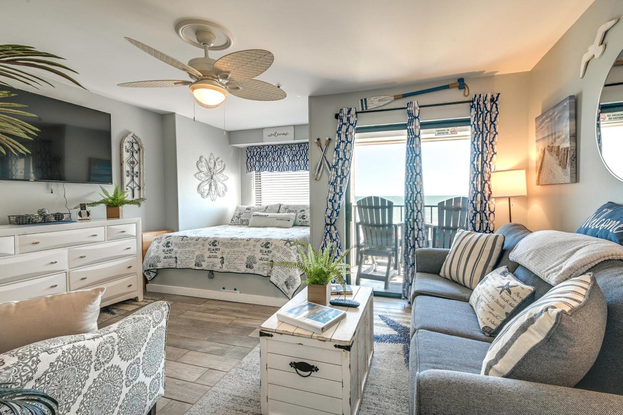 Renovated Oceanfront Resort Condo With Balcony Myrtle Beach Bagian luar foto